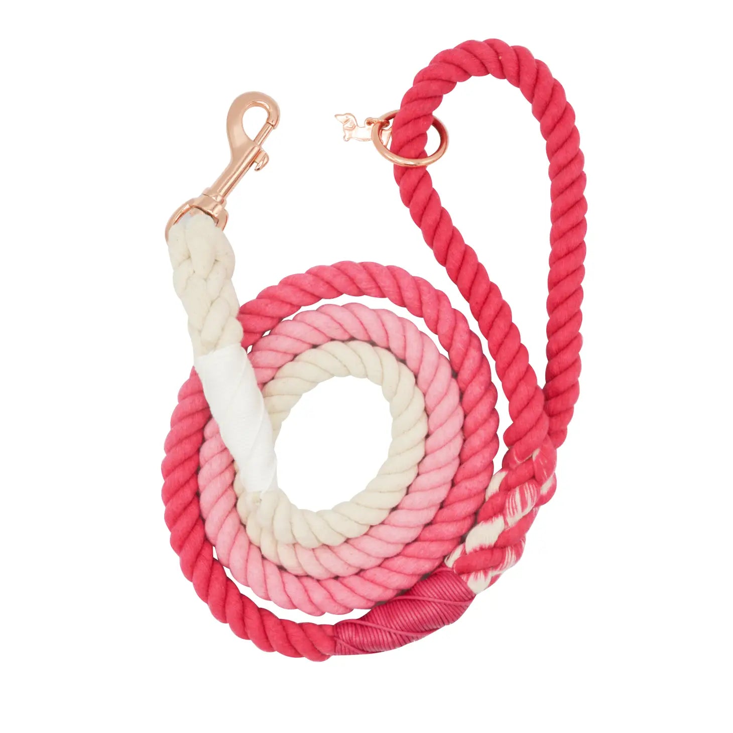 Pink Ombre Rope Leash